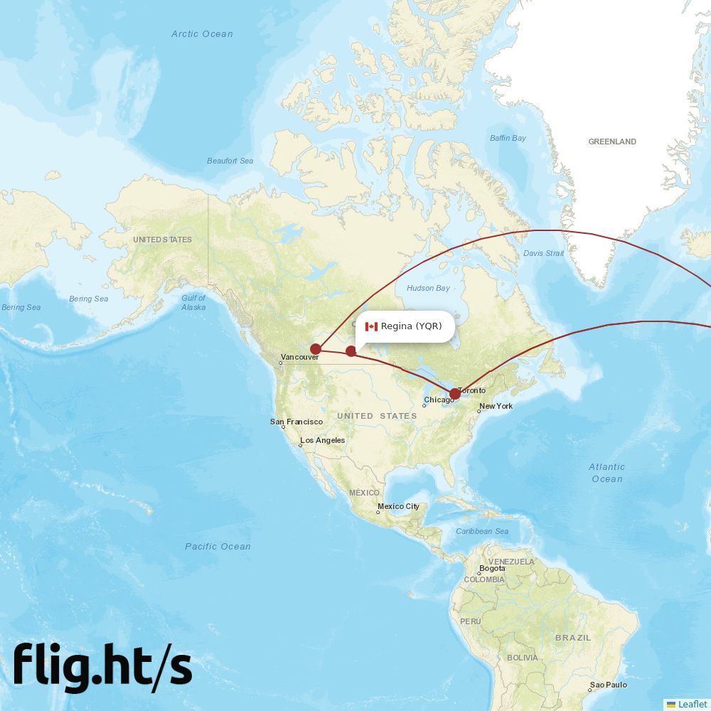 YQR-LHR