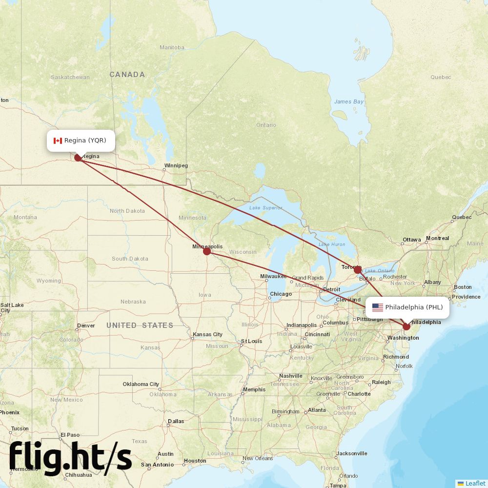 YQR-PHL