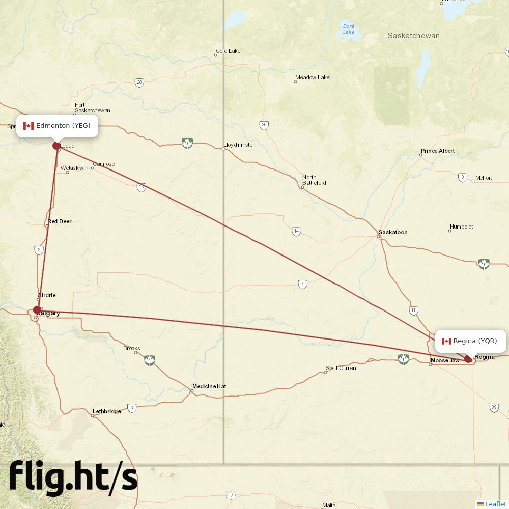 YQR-YEG