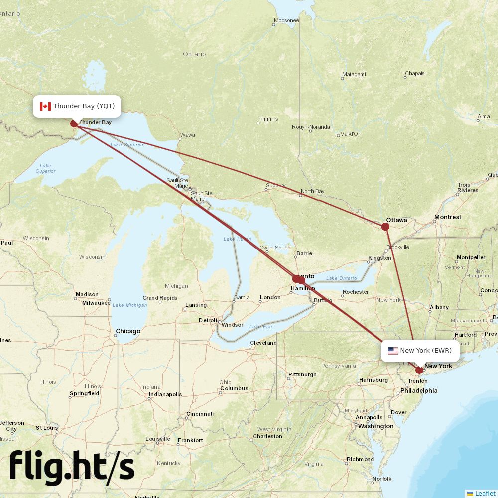 YQT-EWR