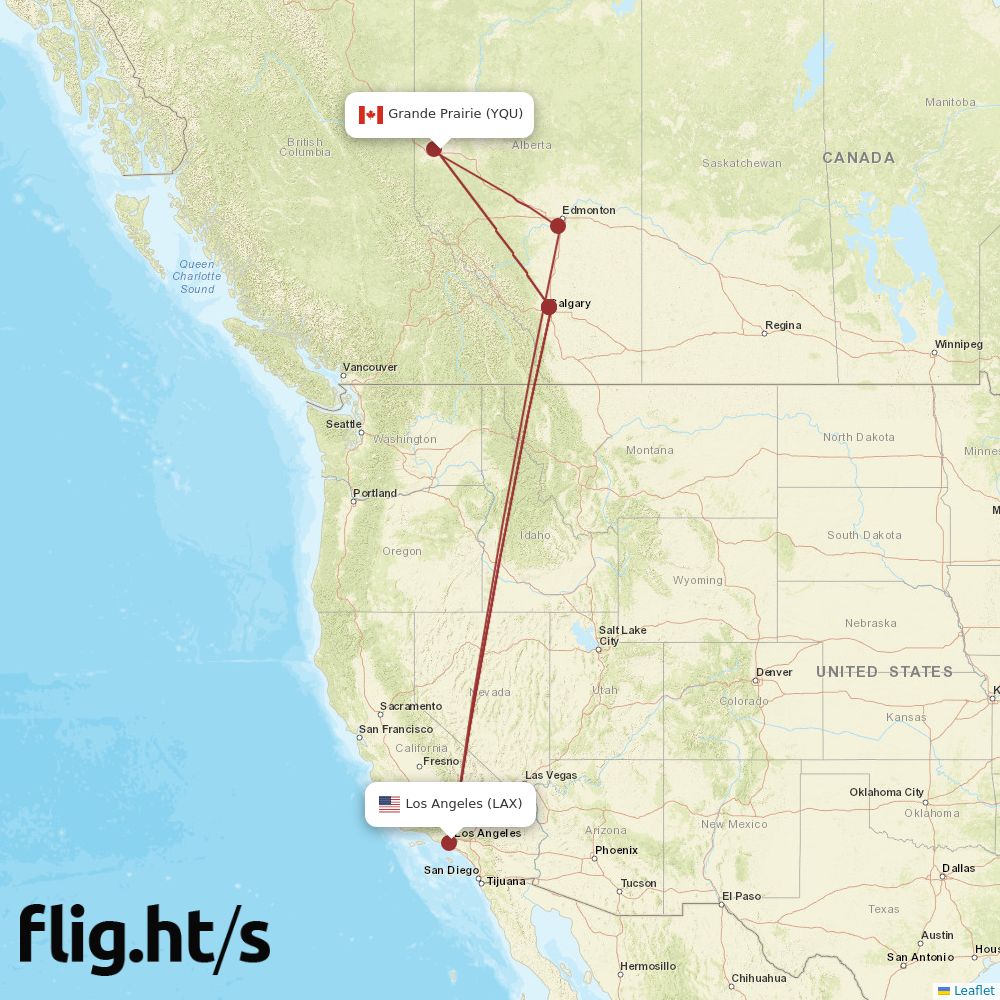 YQU-LAX