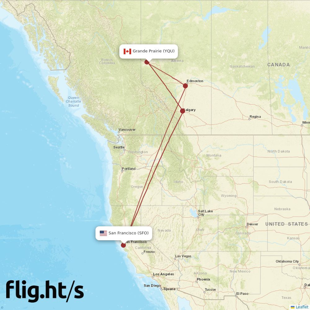YQU-SFO