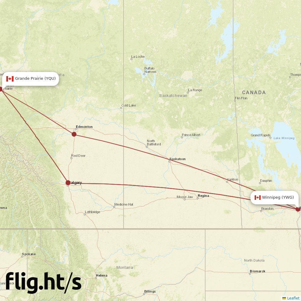 YQU-YWG