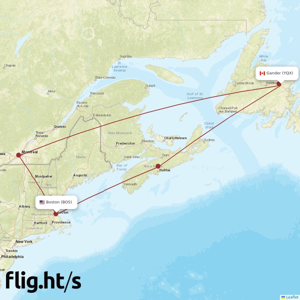 YQX-BOS