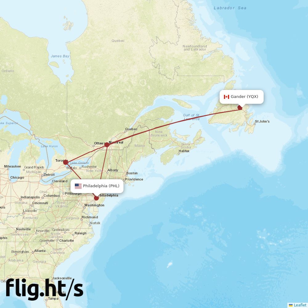 YQX-PHL