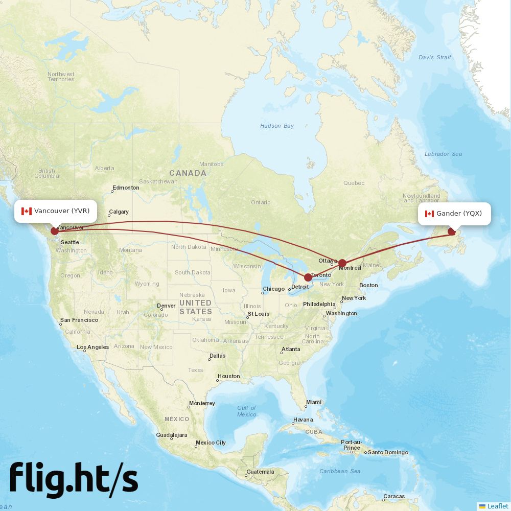 YQX-YVR