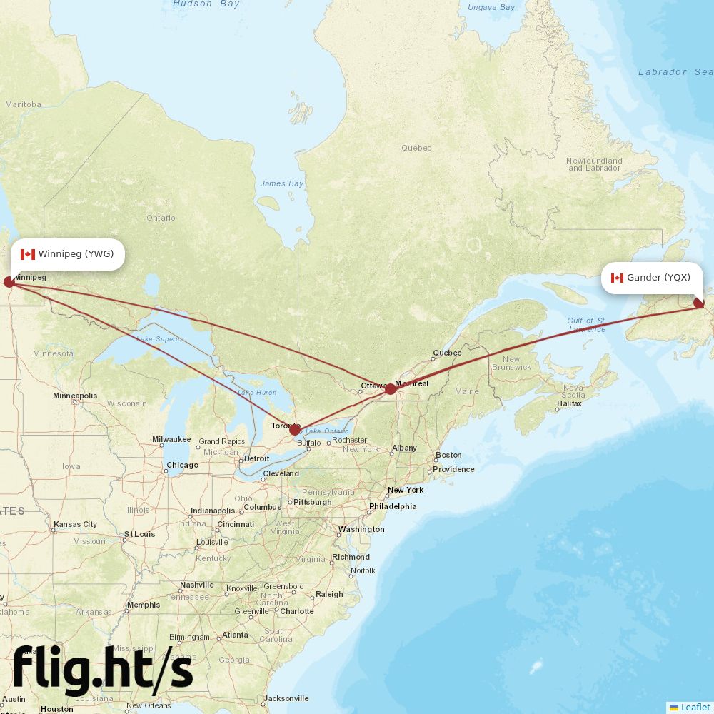 YQX-YWG