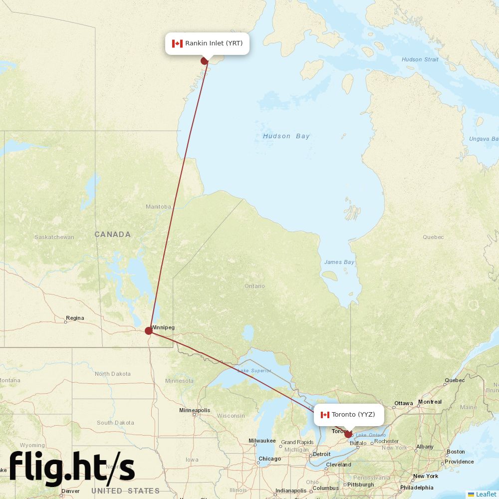 YRT-YYZ
