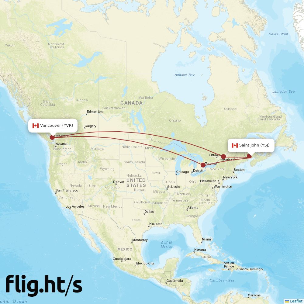 YSJ-YVR