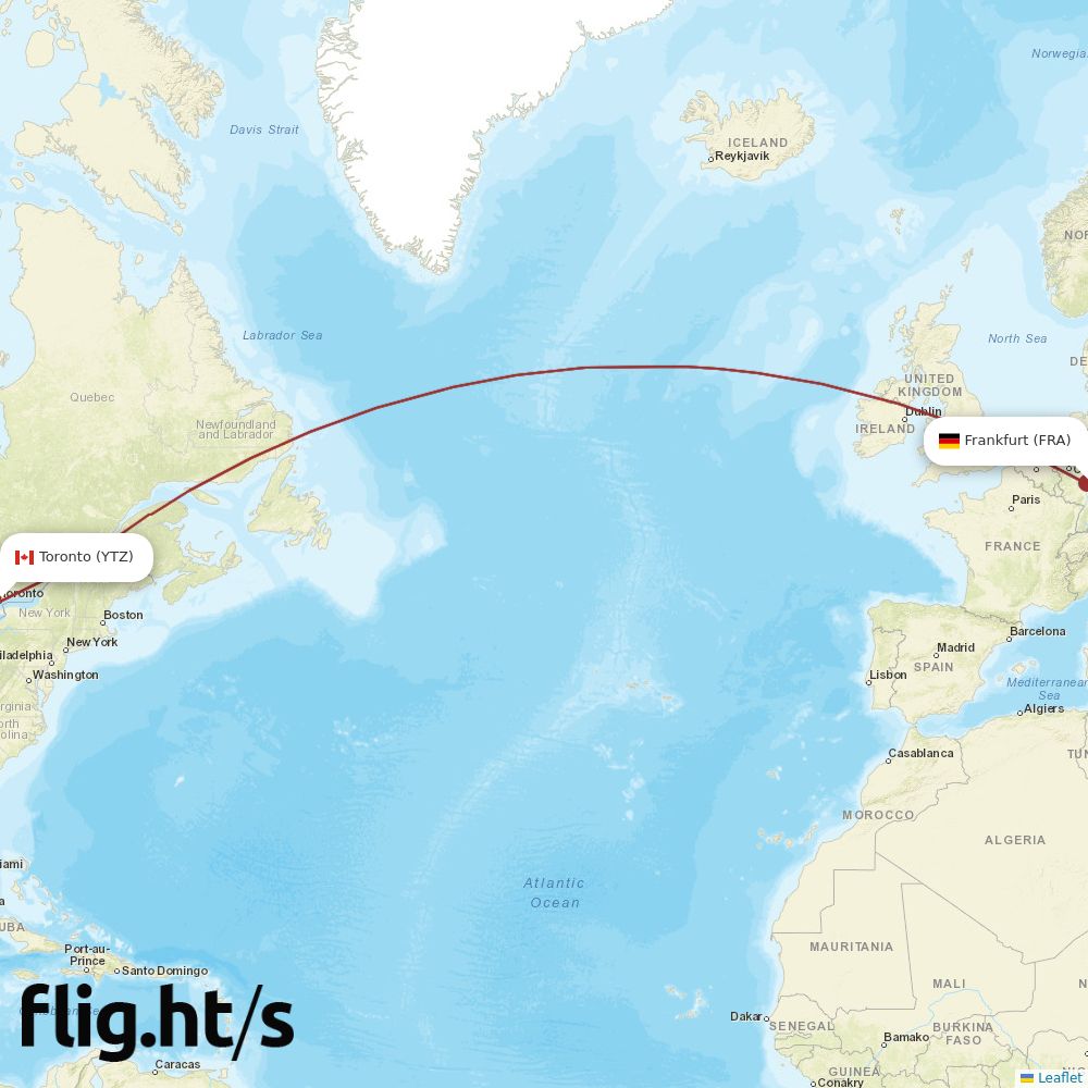 YTZ-FRA