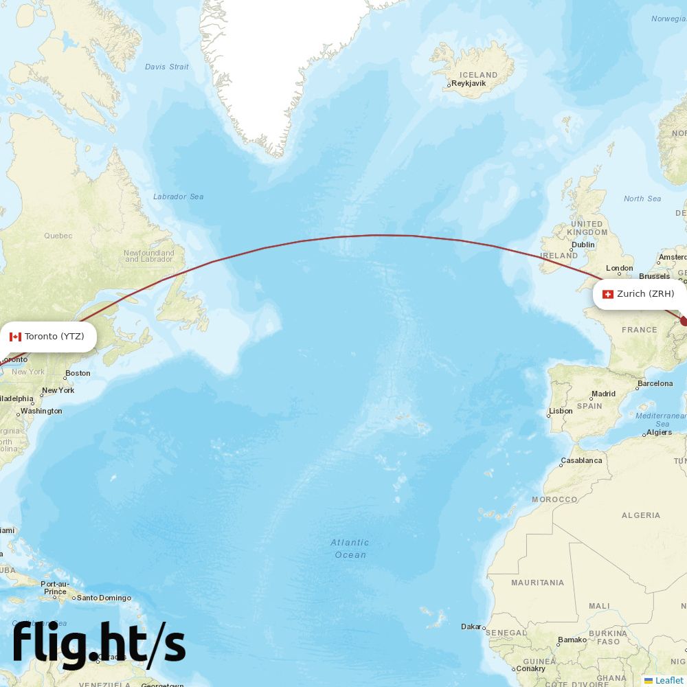 YTZ-ZRH