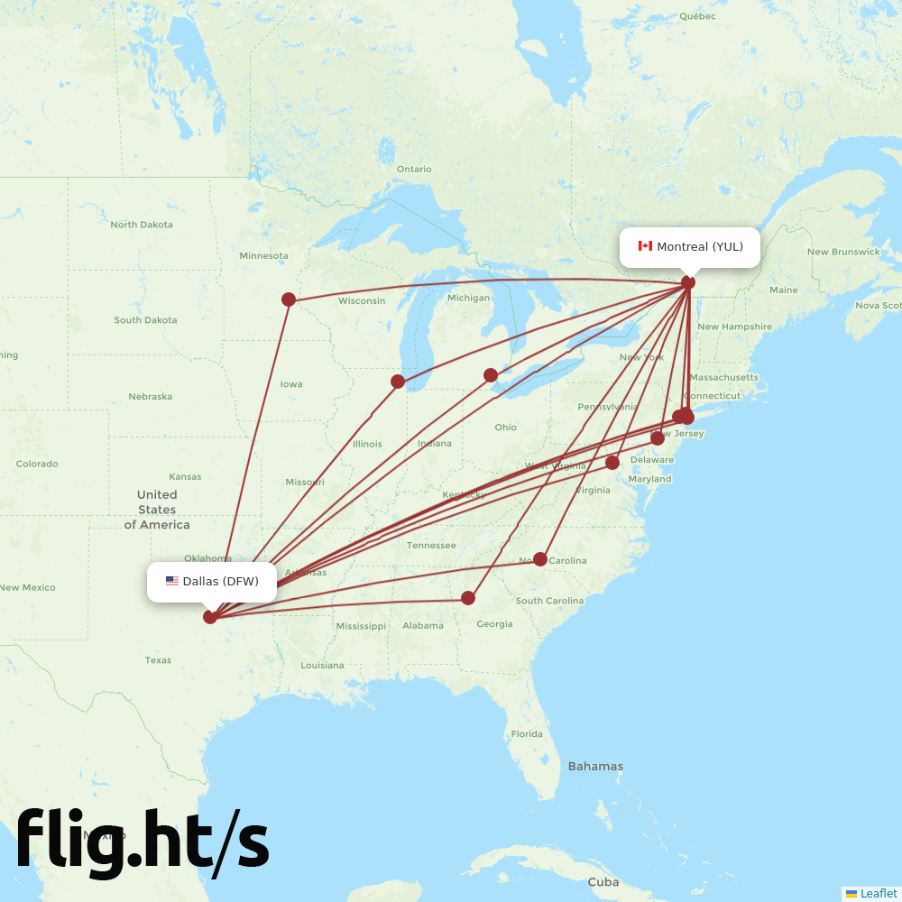 YUL-DFW