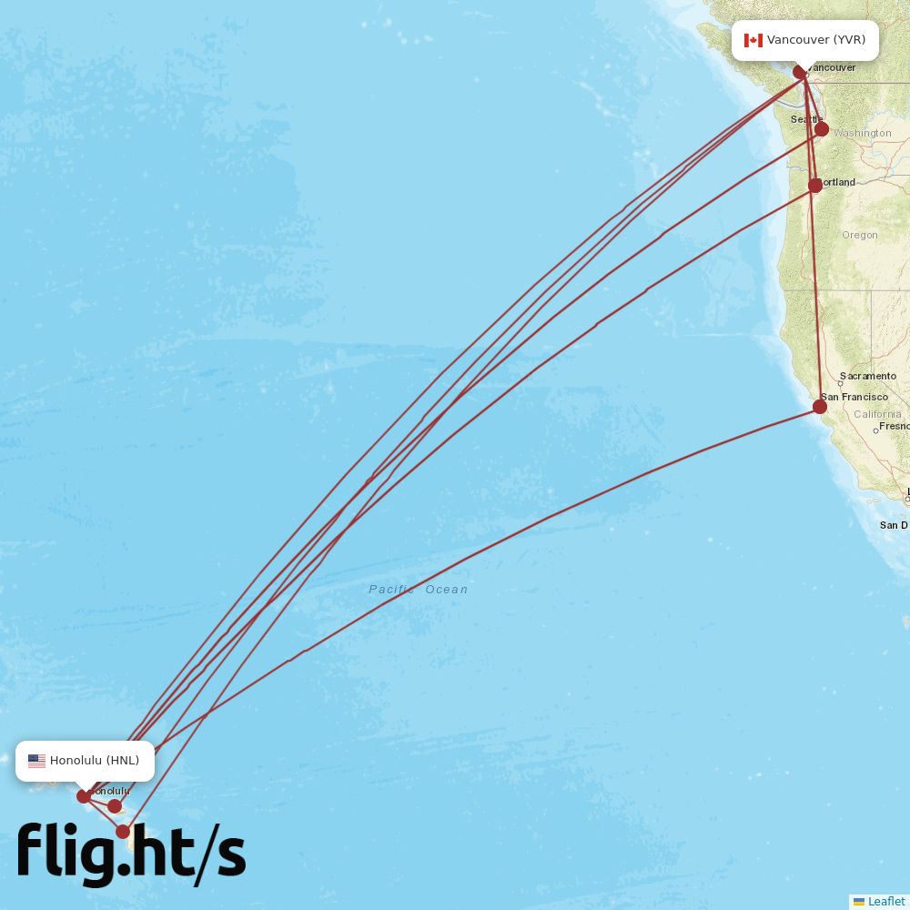 YVR-HNL