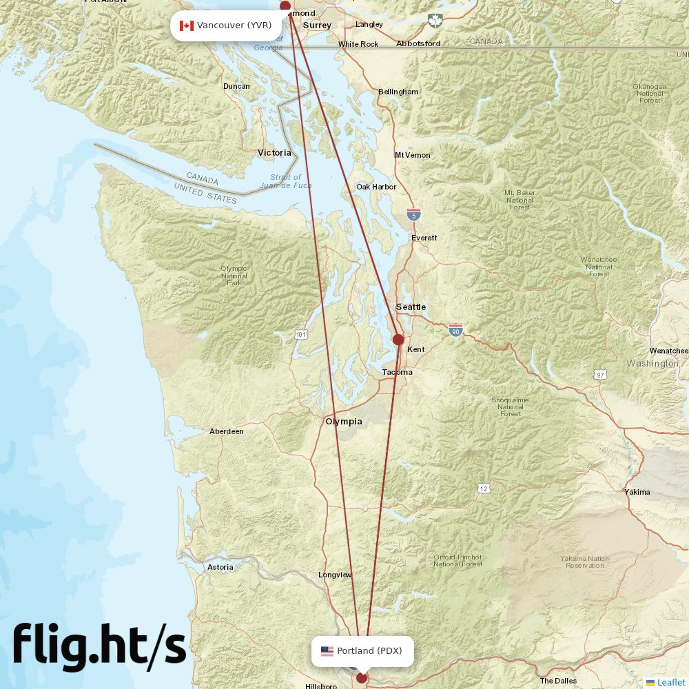 YVR-PDX