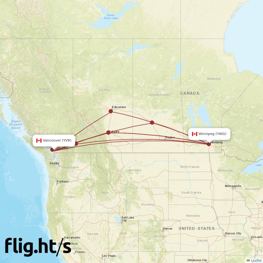 YVR-YWG