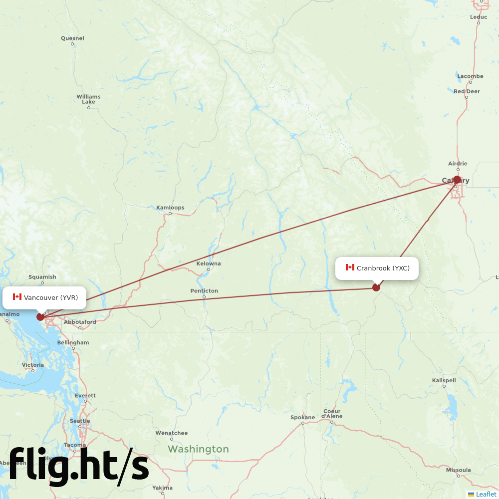 YVR-YXC