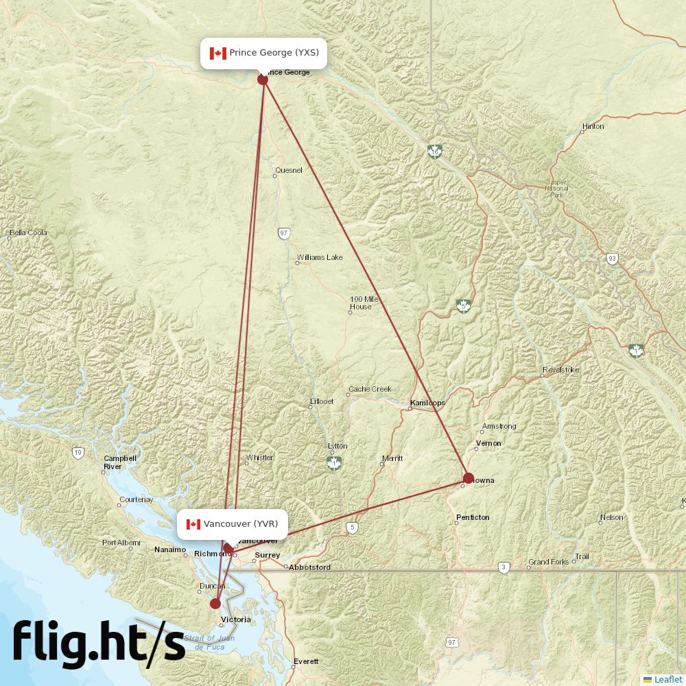 YVR-YXS
