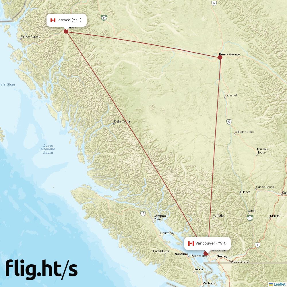 YVR-YXT