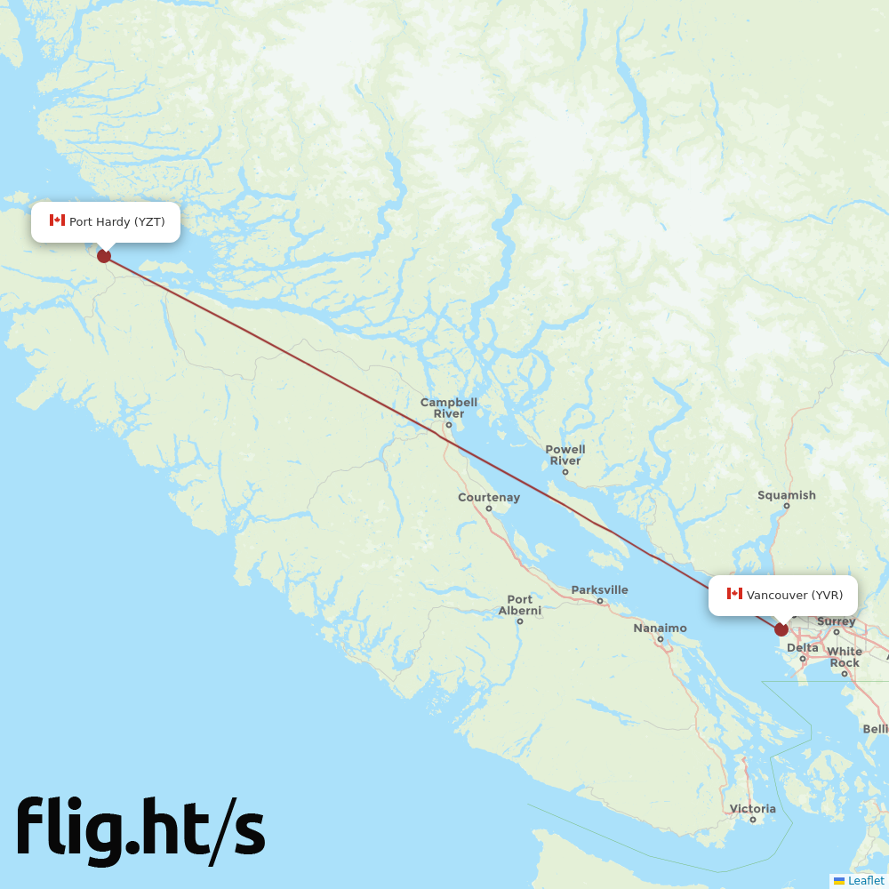 YVR-YZT