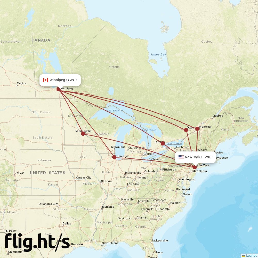 YWG-EWR