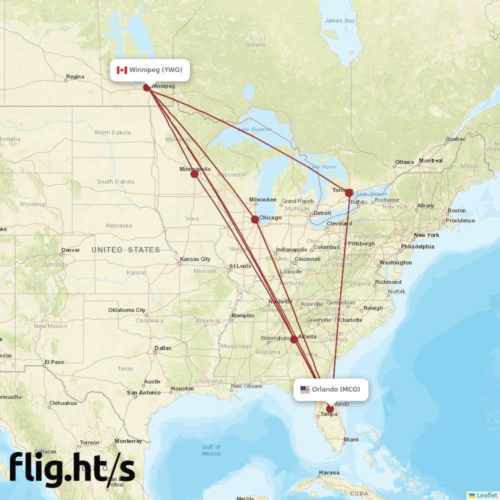 YWG-MCO