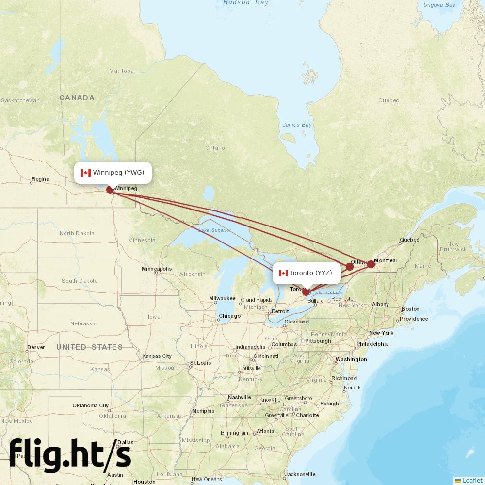 YWG-YYZ