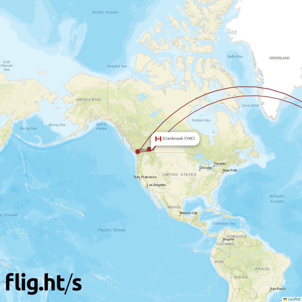 YXC-LHR