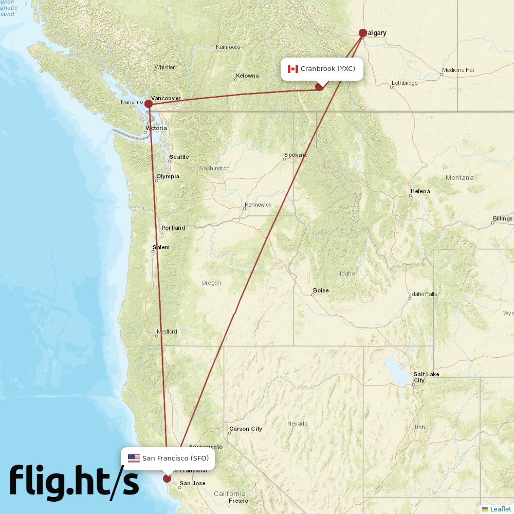 YXC-SFO