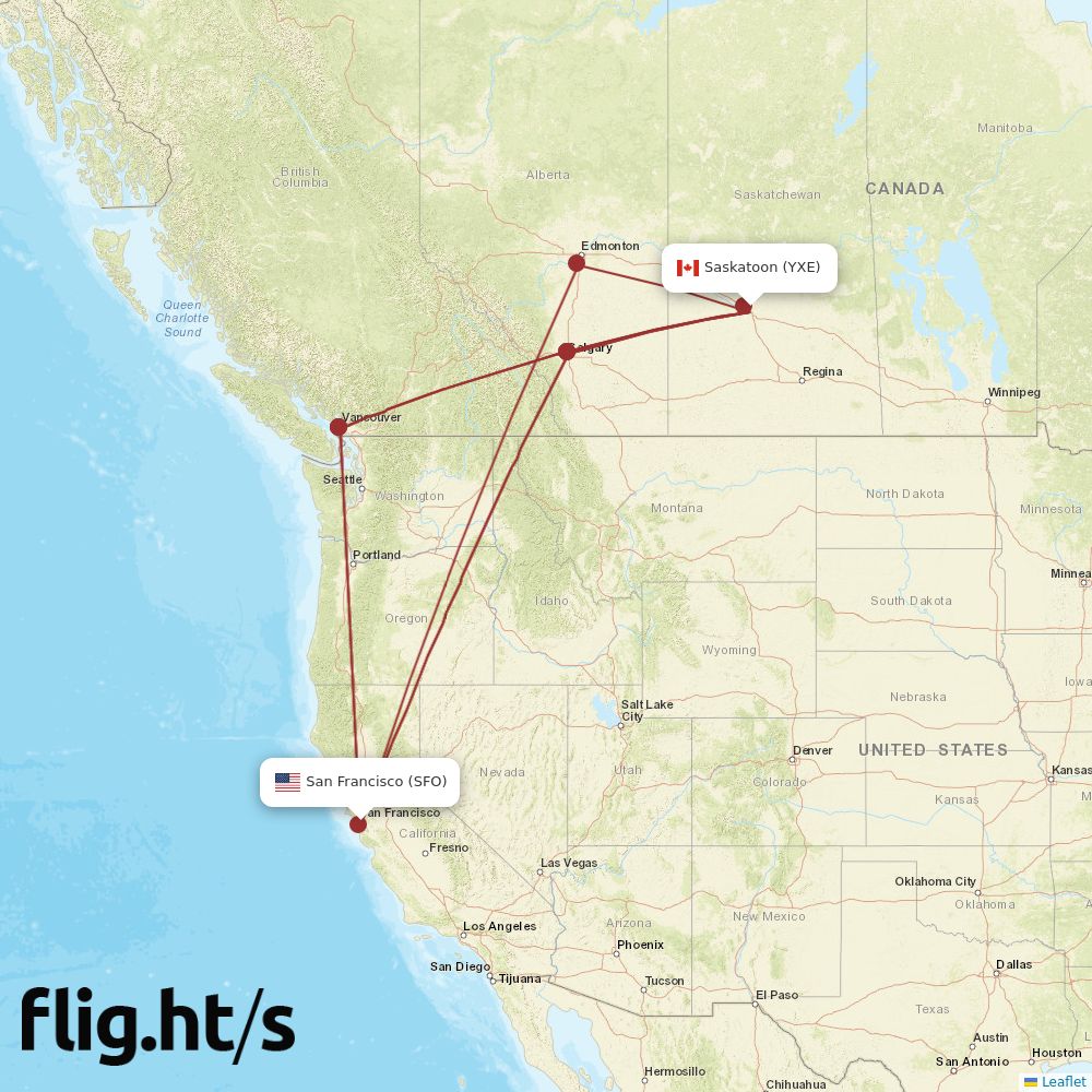 YXE-SFO
