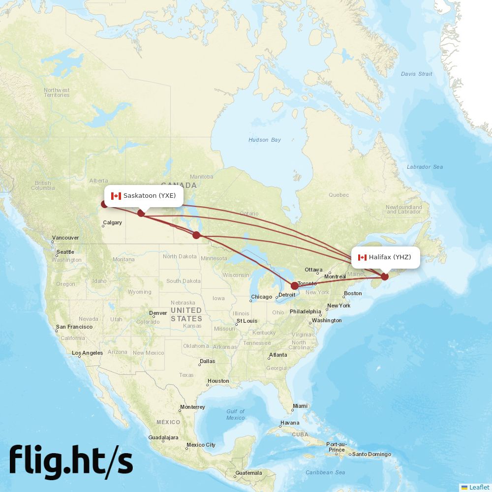 YXE-YHZ