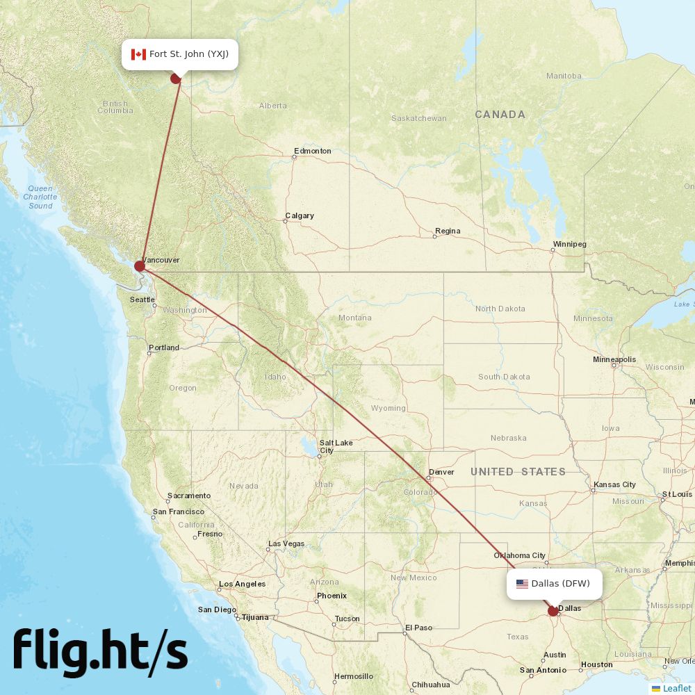 YXJ-DFW