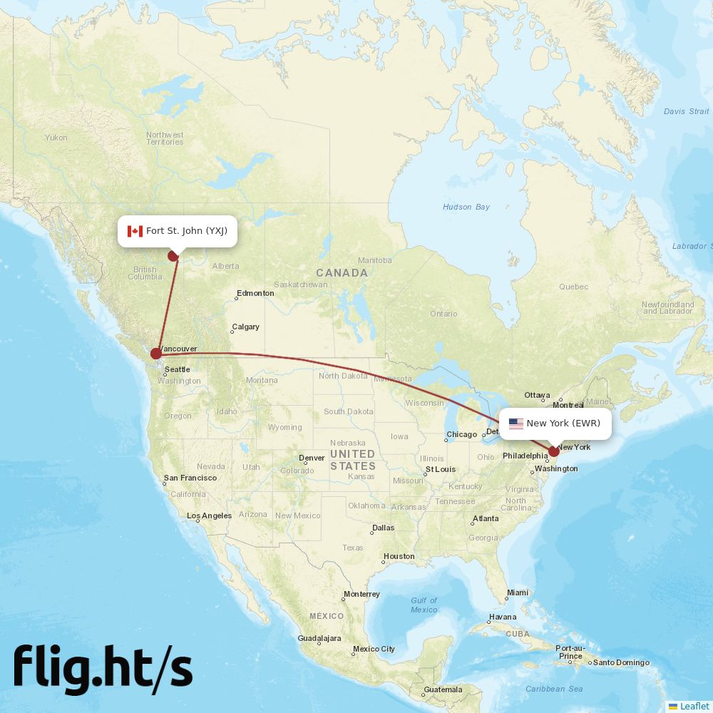 YXJ-EWR