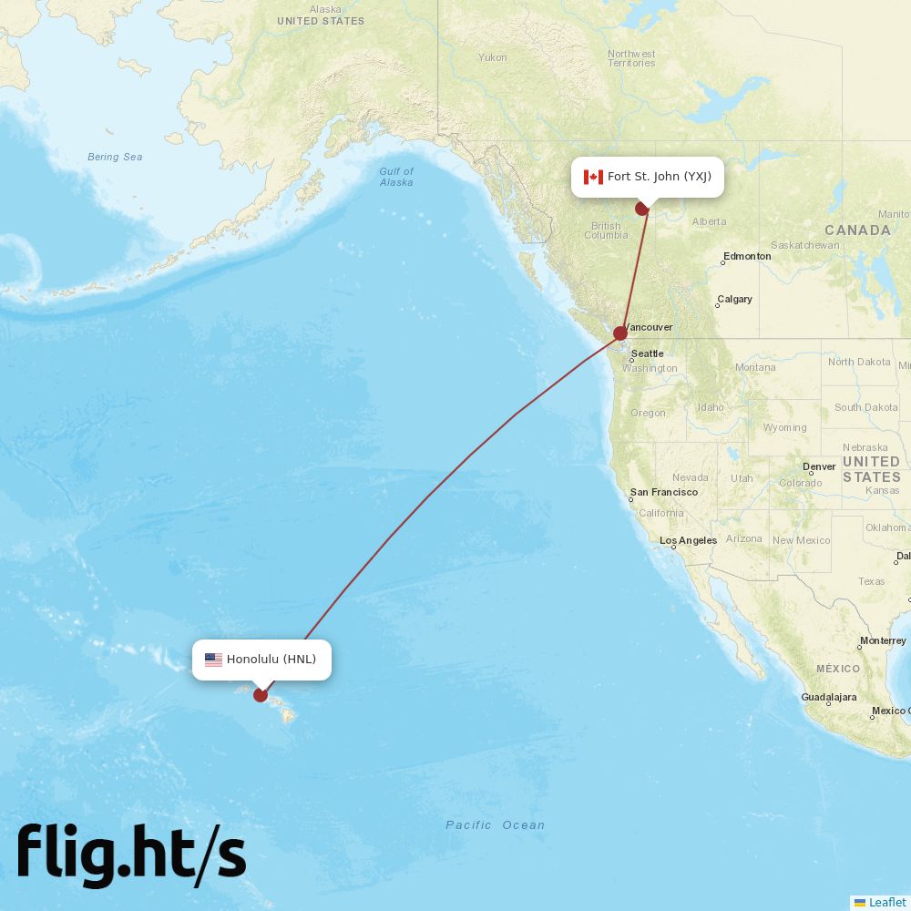 YXJ-HNL