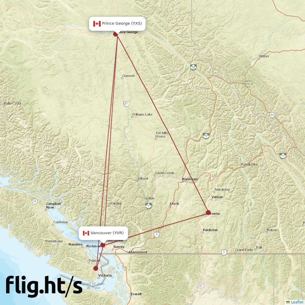 YXS-YVR