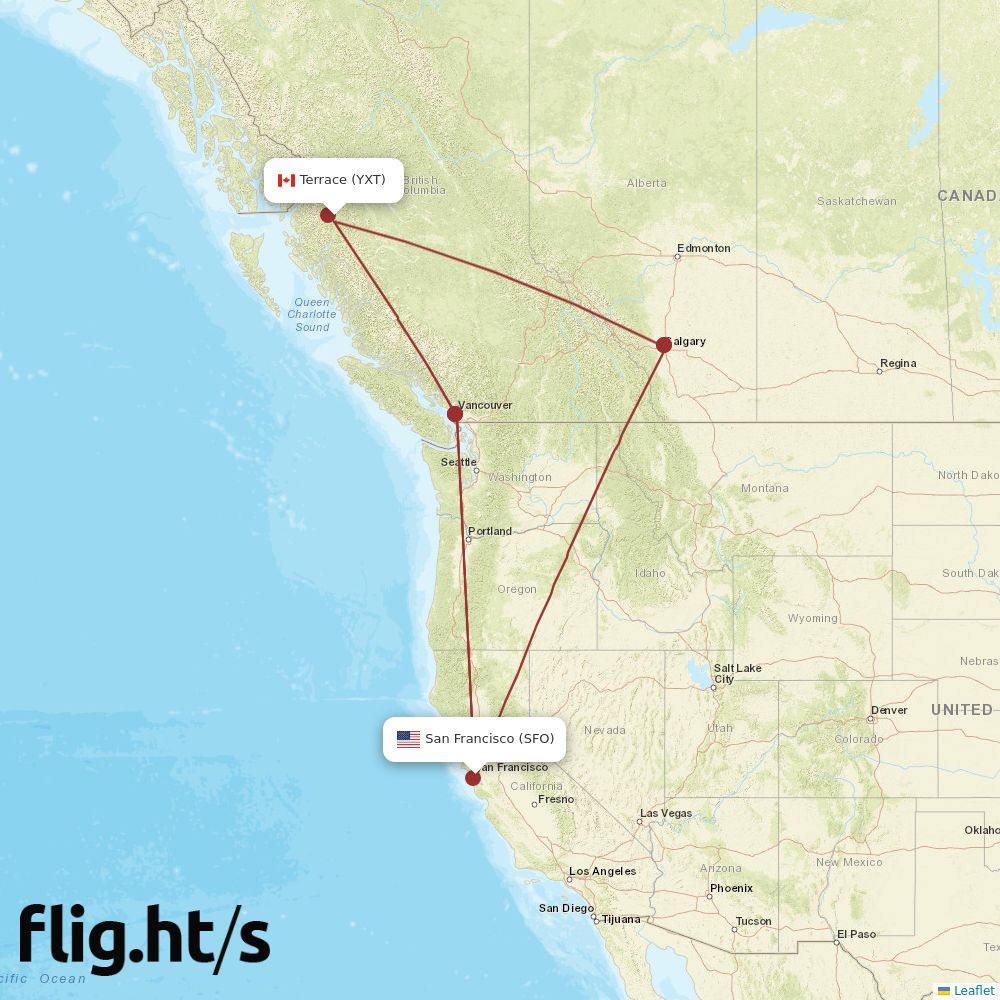 YXT-SFO