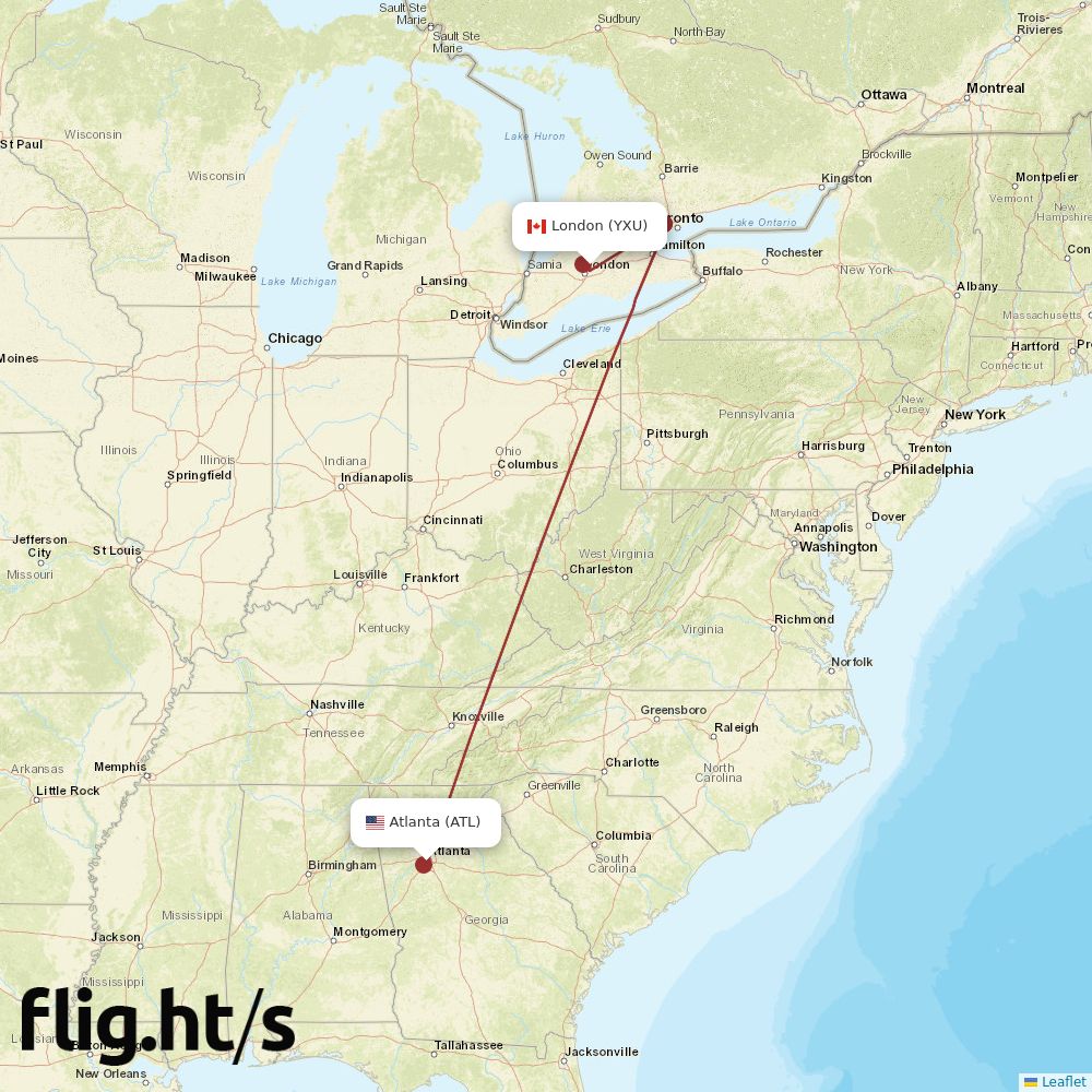 YXU-ATL