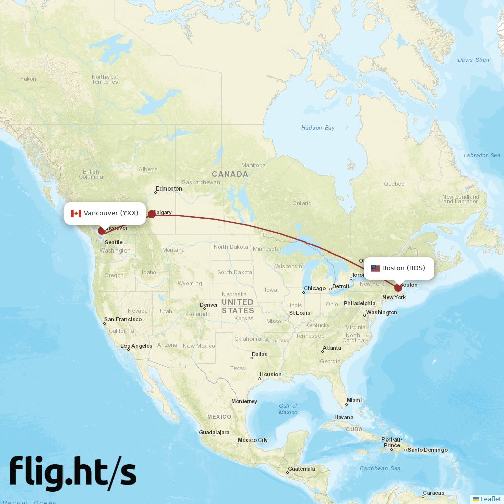 YXX-BOS
