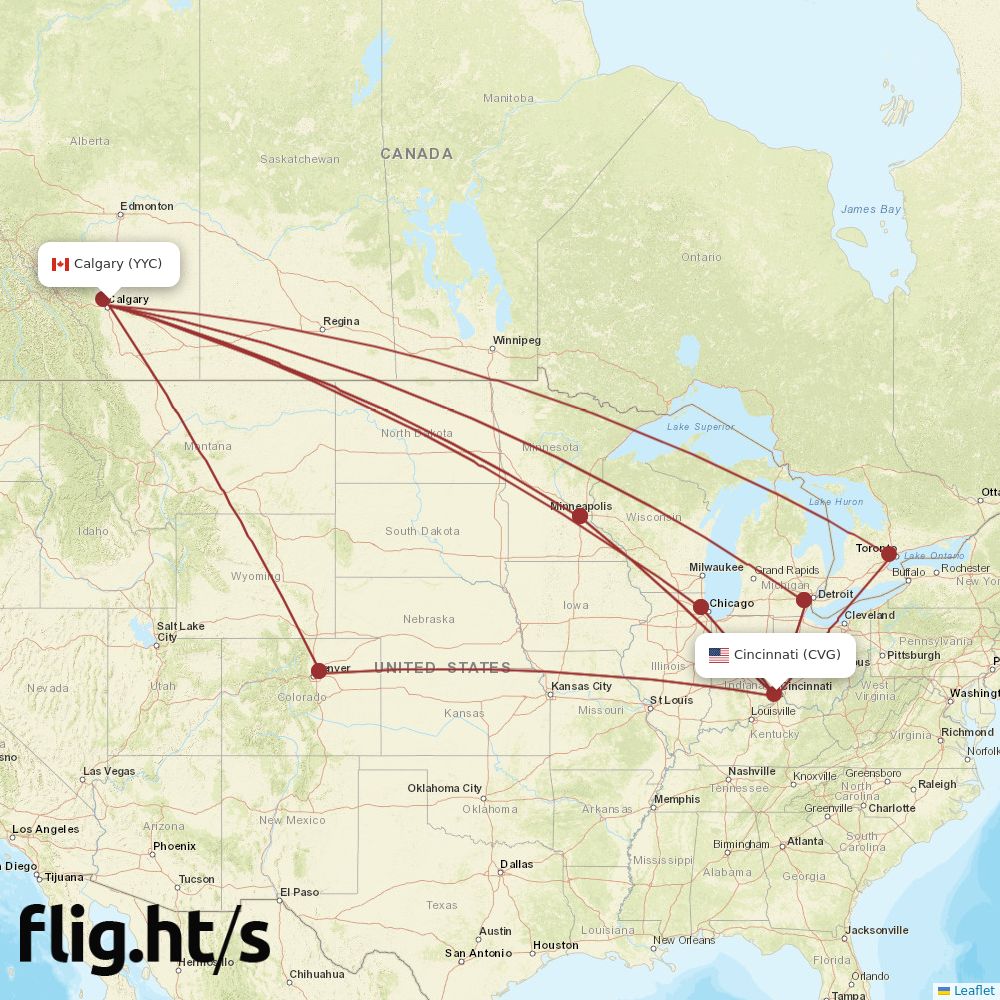YYC-CVG