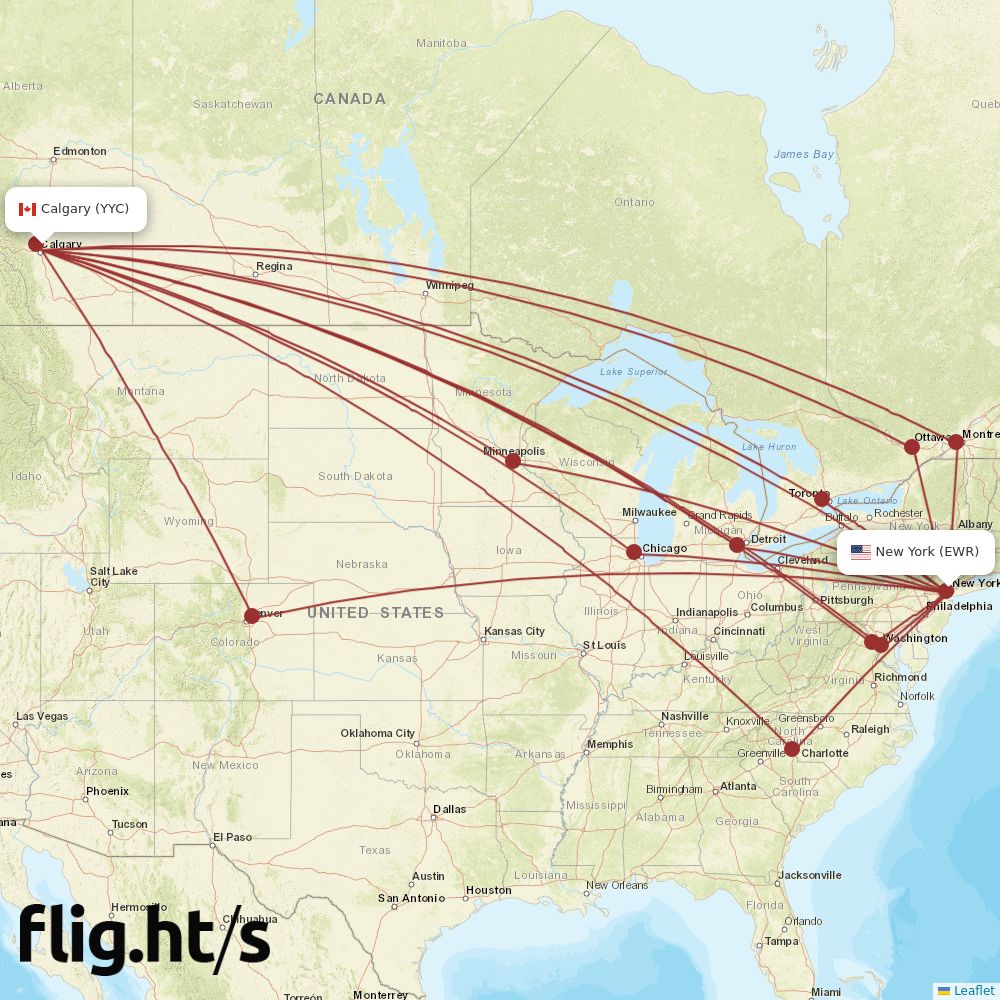 YYC-EWR