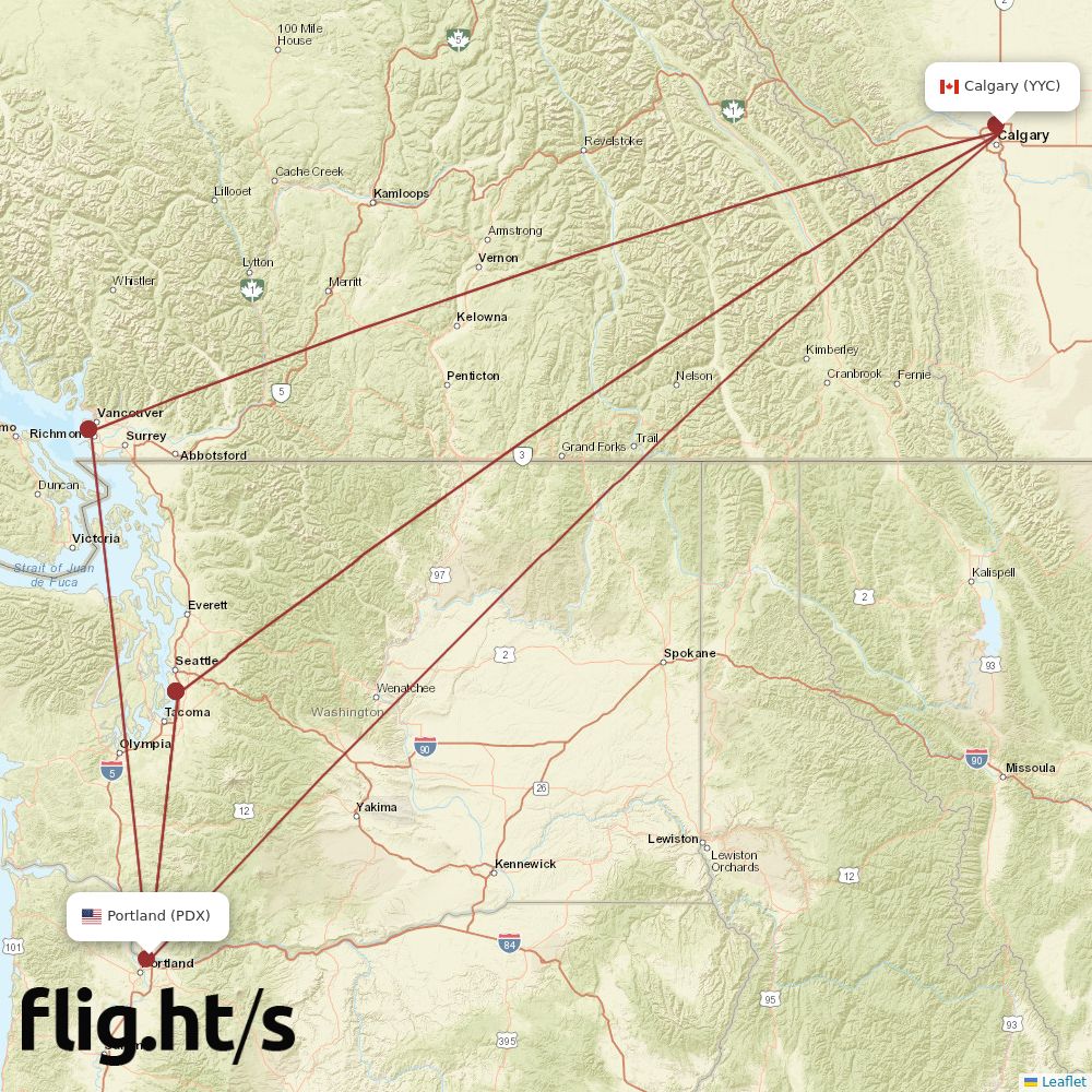 YYC-PDX
