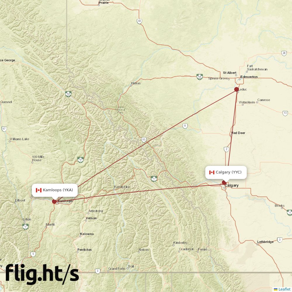 YYC-YKA