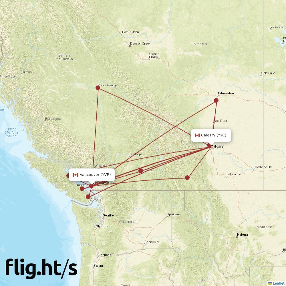 YYC-YVR