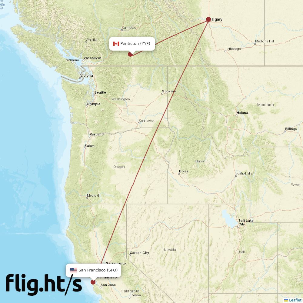 YYF-SFO