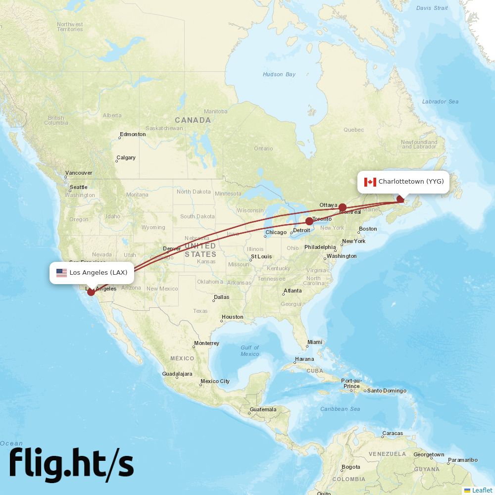 YYG-LAX