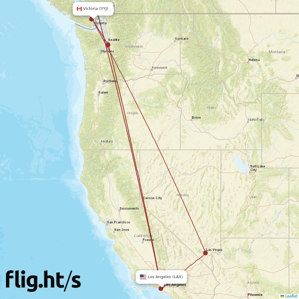 YYJ-LAX