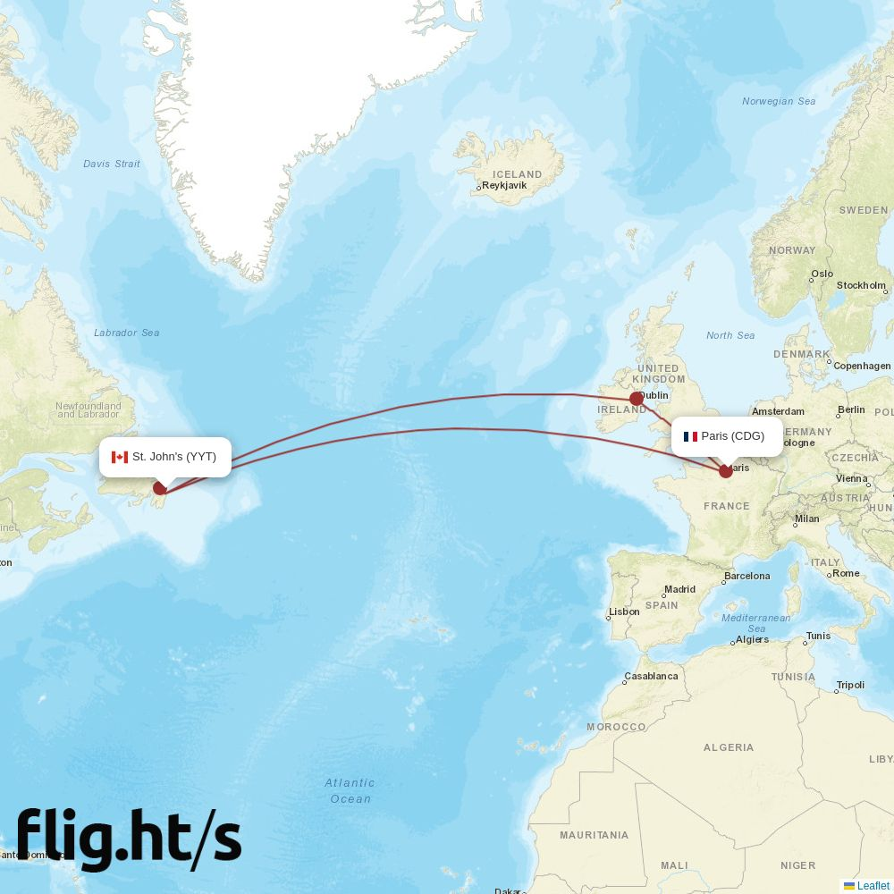 YYT-CDG