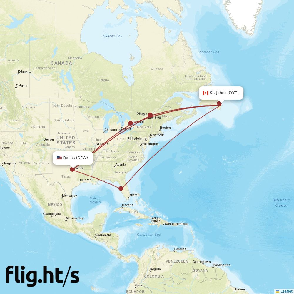 YYT-DFW