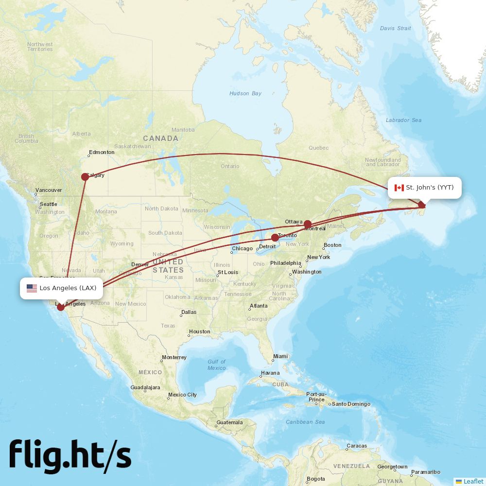 YYT-LAX