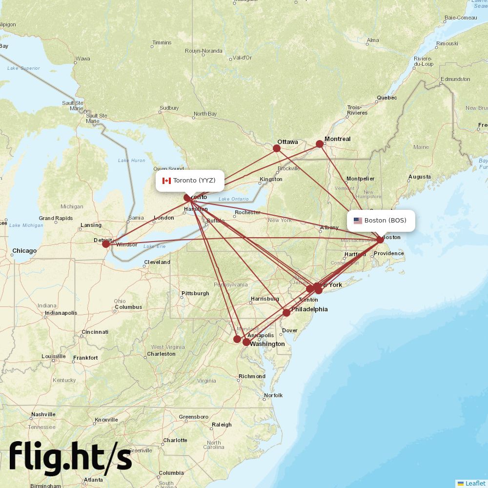 YYZ-BOS