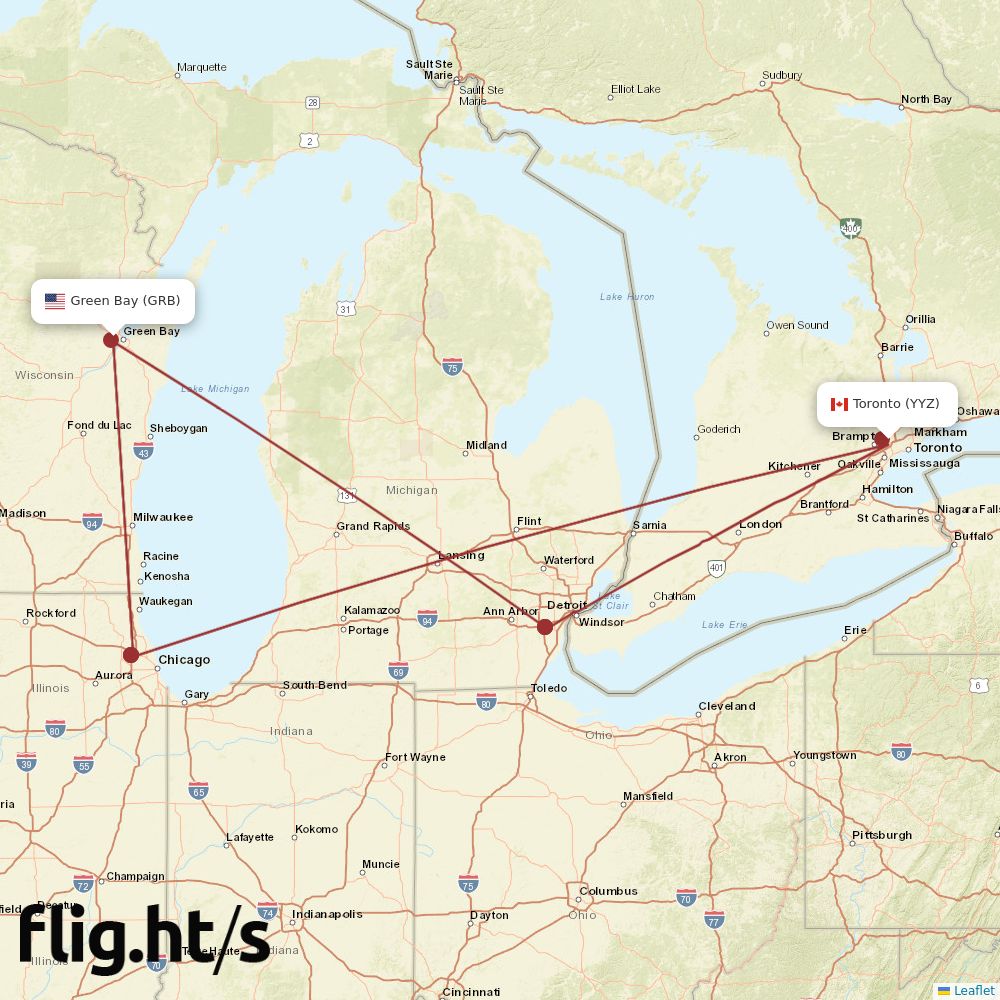 YYZ-GRB